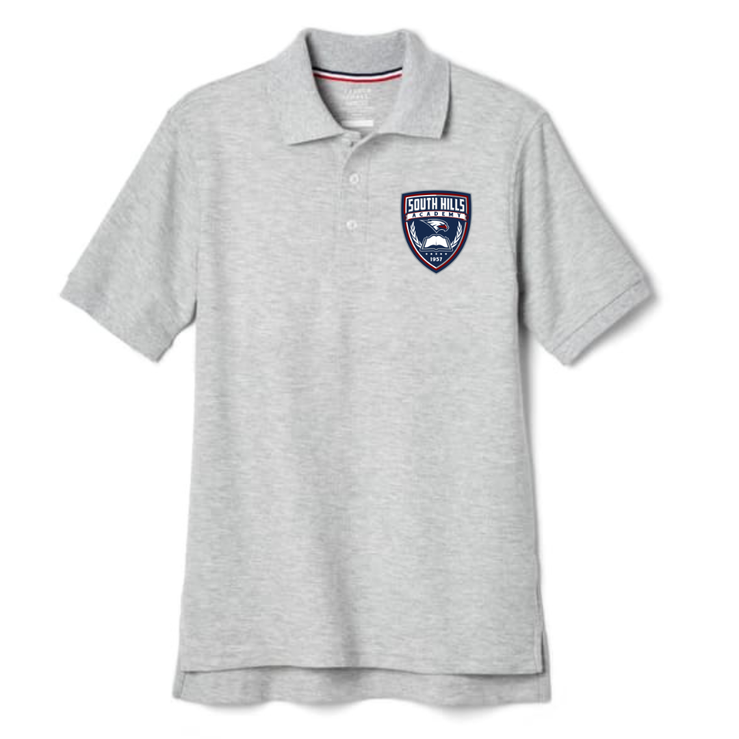 Polo-Gray Boys & Girls