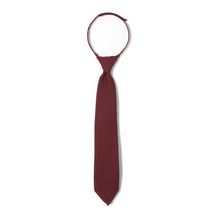 Tie-Maroon Youth Boys